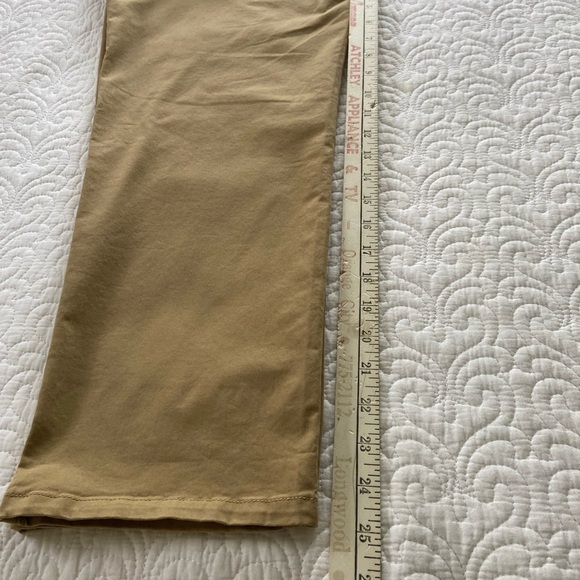 Free Assembly Preppy Academia Chinos Straight Leg Neutral Smart Casual Size 12 - Picture 11 of 12